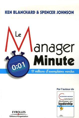 Couverture : Le manager minute
